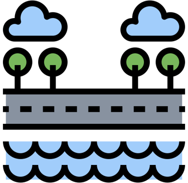 a train with a sky background and clouds