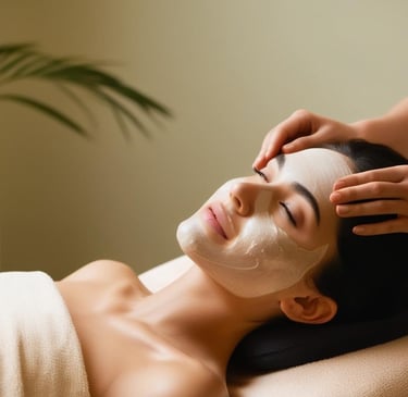 wellness behandeling met klei