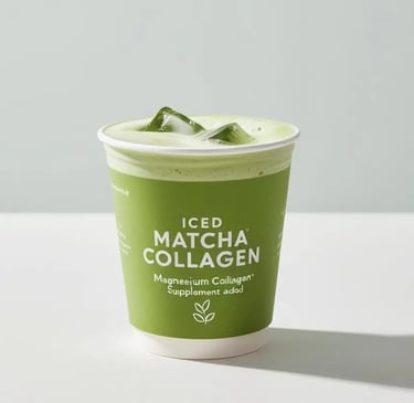 Matcha Latte Frappé Collagène Magnesium