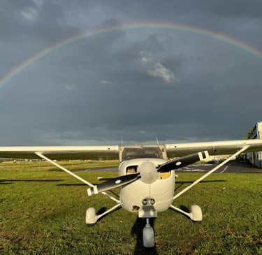 Avion Rêves de Ciel à l'étape de Perpignan de Rêves de Gosse 2024
