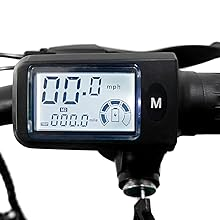 a bicycle with a clock on the front of it