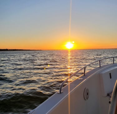 Boat in the Chesapeake Bay