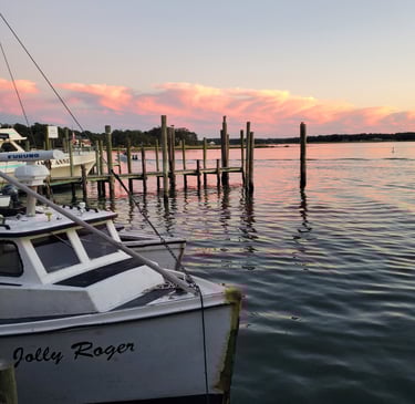 Lynnhaven Inlet with Boats, Virginia Beach