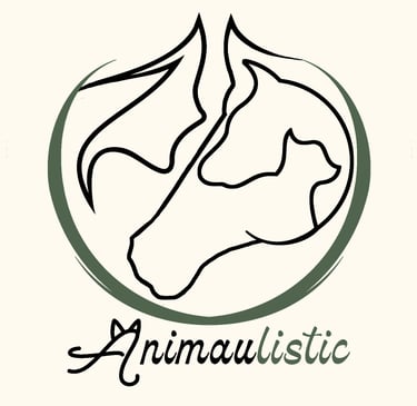 LOGO ELODIE TRACLET ANIMAULISTIC Naturopathe Animalier - Partenaire La Phyto d'Anaïs