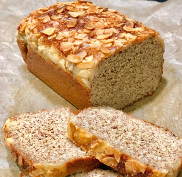 Pão de amêndoas e psyllium