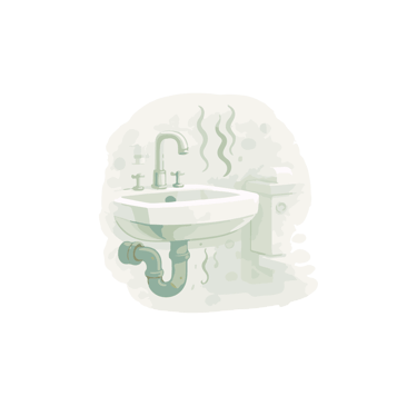 Lavabo que desprende malos olores