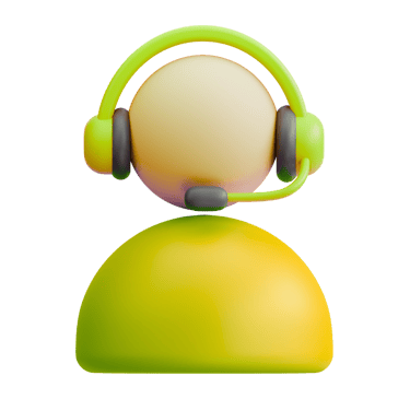 3D character listening to client problems for SEO and web design