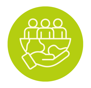 Impact and growth icon for website and SEO performance