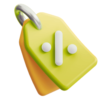 3D pricing icon for web design and SEO packages