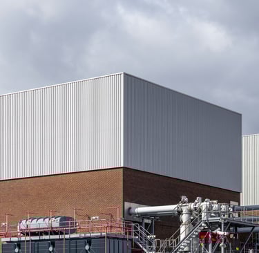 Imagem de uma planta industrial