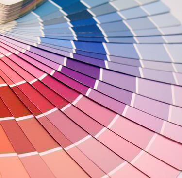 a bunch of color swatches with a bunch of color swatches