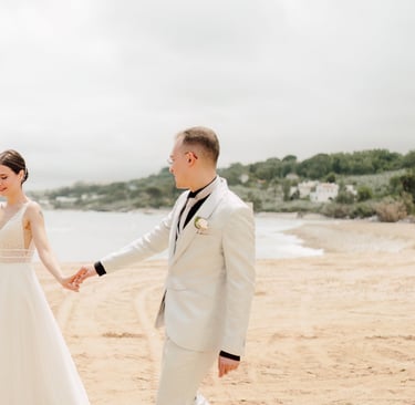 Matrimonio in riva al mare