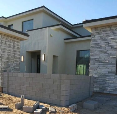 Courtyard/Patio Wall