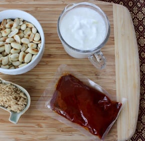 Thai peanut sauce ingredients