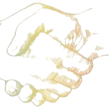 (Logo) Closeup of two hands shaking