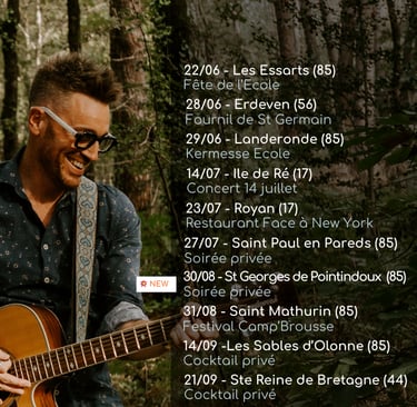 Liste des concerts de Bleu Nénufar en 2024