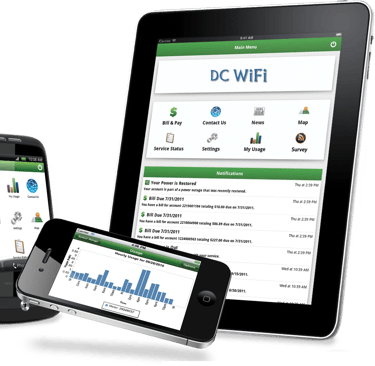 DC WiFi a mesh network