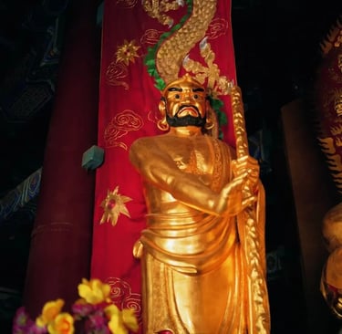 jinnaluo protector del templo shaolin