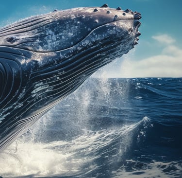 una gran ballena, Whale