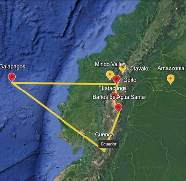 itinerario di 3 settimane in Ecuador