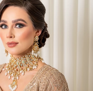 asian bride in traditional gold wedding dress, timeless and elegant