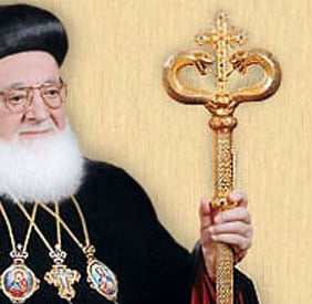 a man with a white beard and a white beard