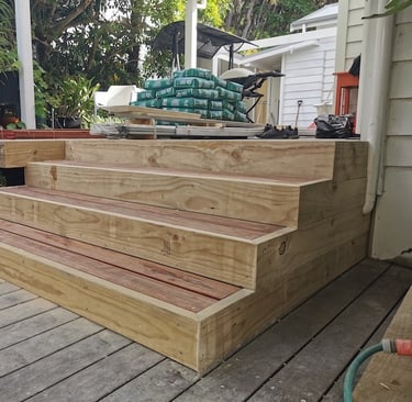 New stairs renovation