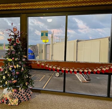 Hilo Flughafen Weihnachten Hawai'i
