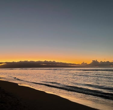 Puaunoa Beach Maui Hawai'i Sonnenuntergang