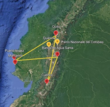 itinerario di 2 settimane in Ecuador