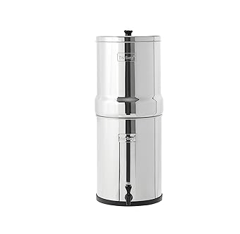 Berkey countertop gravity water filter system
