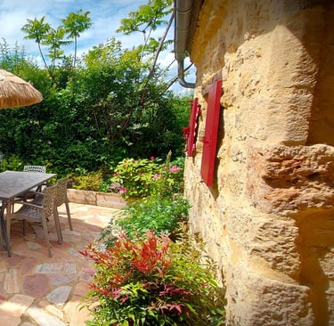 Terrasse et jardin privatifs