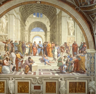 The School of Athens, by Raphael, 1511