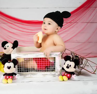 Cakesmash Photography boy mickey mouse theme