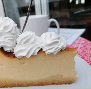 bakded Cheesecake cafe 1877 Doughnut Bar
