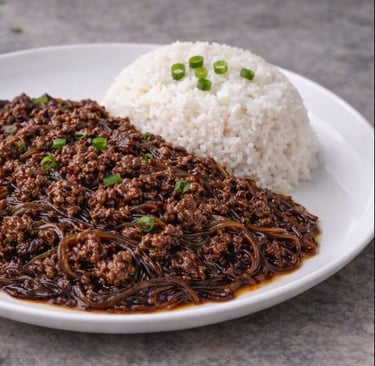 Samoan pisupo chop suey