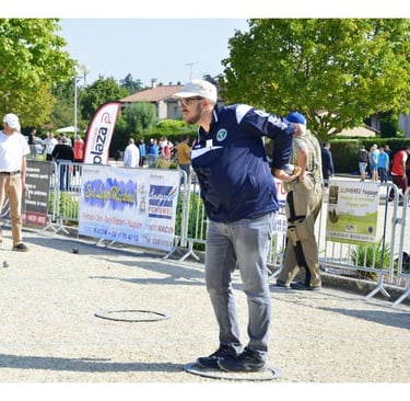 joueurs du régional de pétanque de Charnay les mâcon 2018