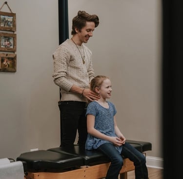 Pediatric chiropractor in Franklin TN helping kids with focus, behavior, and regulation issues