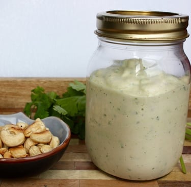 cashew coconut dressing