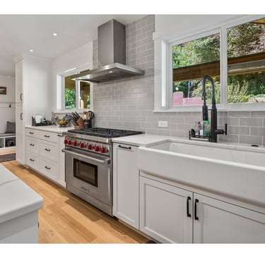 new kitchen with wolf appliances