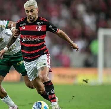 Arrascaeta e Richard Rios pelo Brasileirão 2024