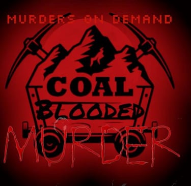 logo for coal blooded murder