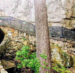 Lookout Mtn, TN - Rock City Gardens is a magical world of fairy tales built inside the rock boulders