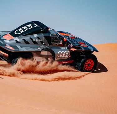 Mattiasas Ekstromas Audi Dakaras