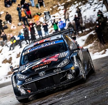 Elfynas Evansas Toyota WRC