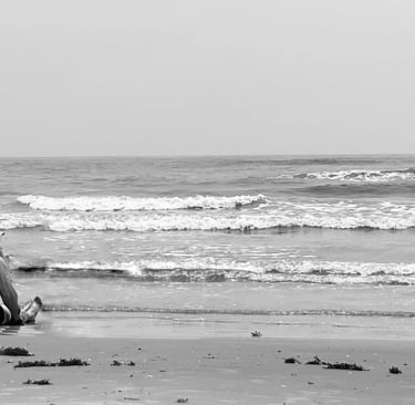 Melissa Joy at the Ocean