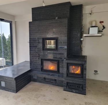 soba cu lejanca, pat incalzit si plita cu cuptor