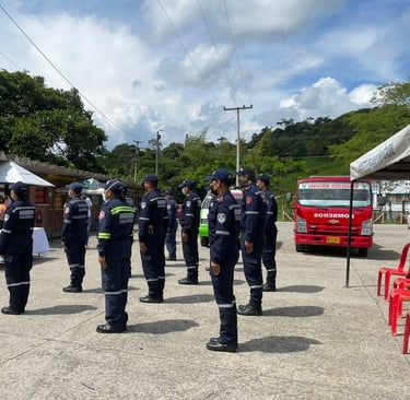 cuerpo bomberos voluntarios nocaima cundinamarca