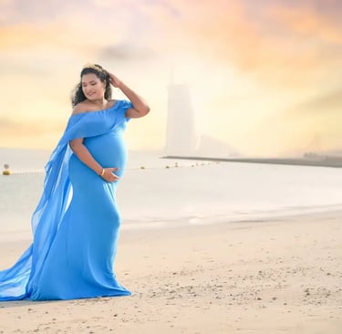 Maternity Photography at beach