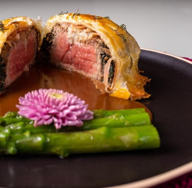 Bife Wellington da Casa Mocca. Foto: Divulgação
